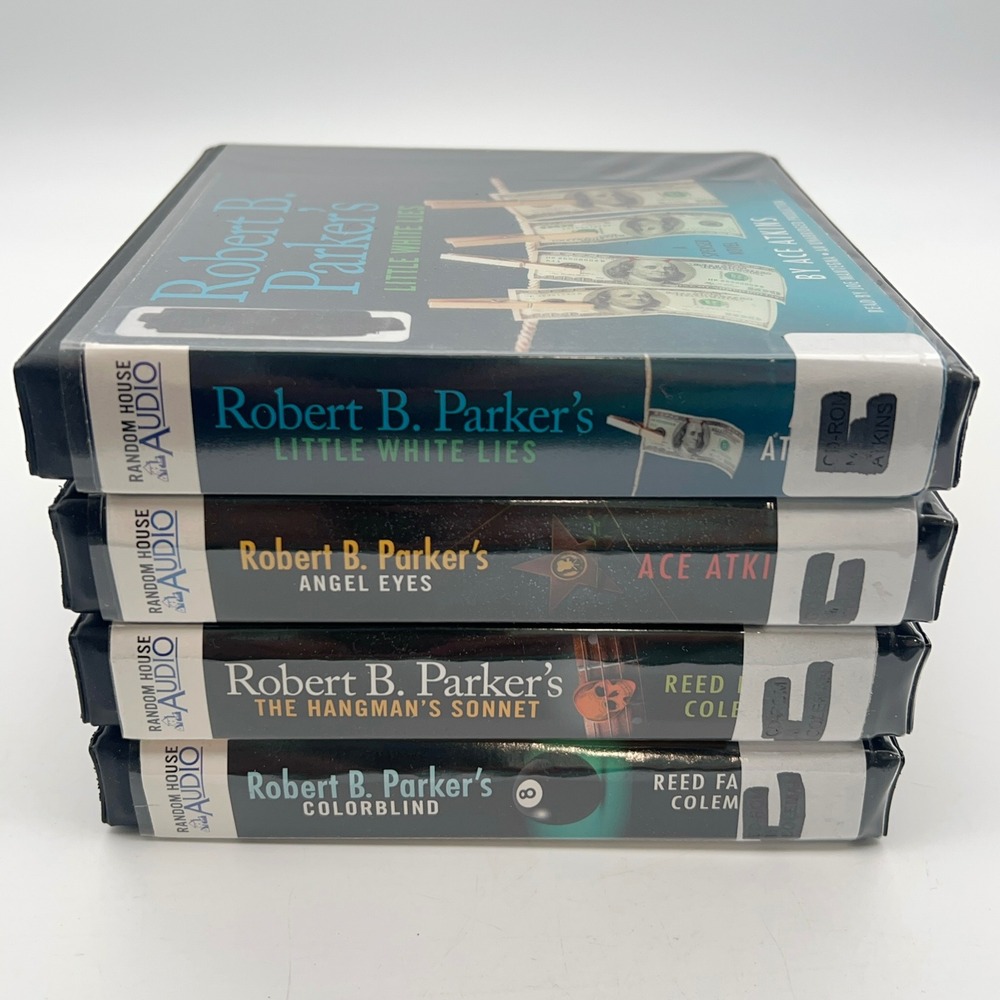 Robert Parker Audiobook‎ CD Lot Spenser Jesse Stone Angel Eyes Little White Lies